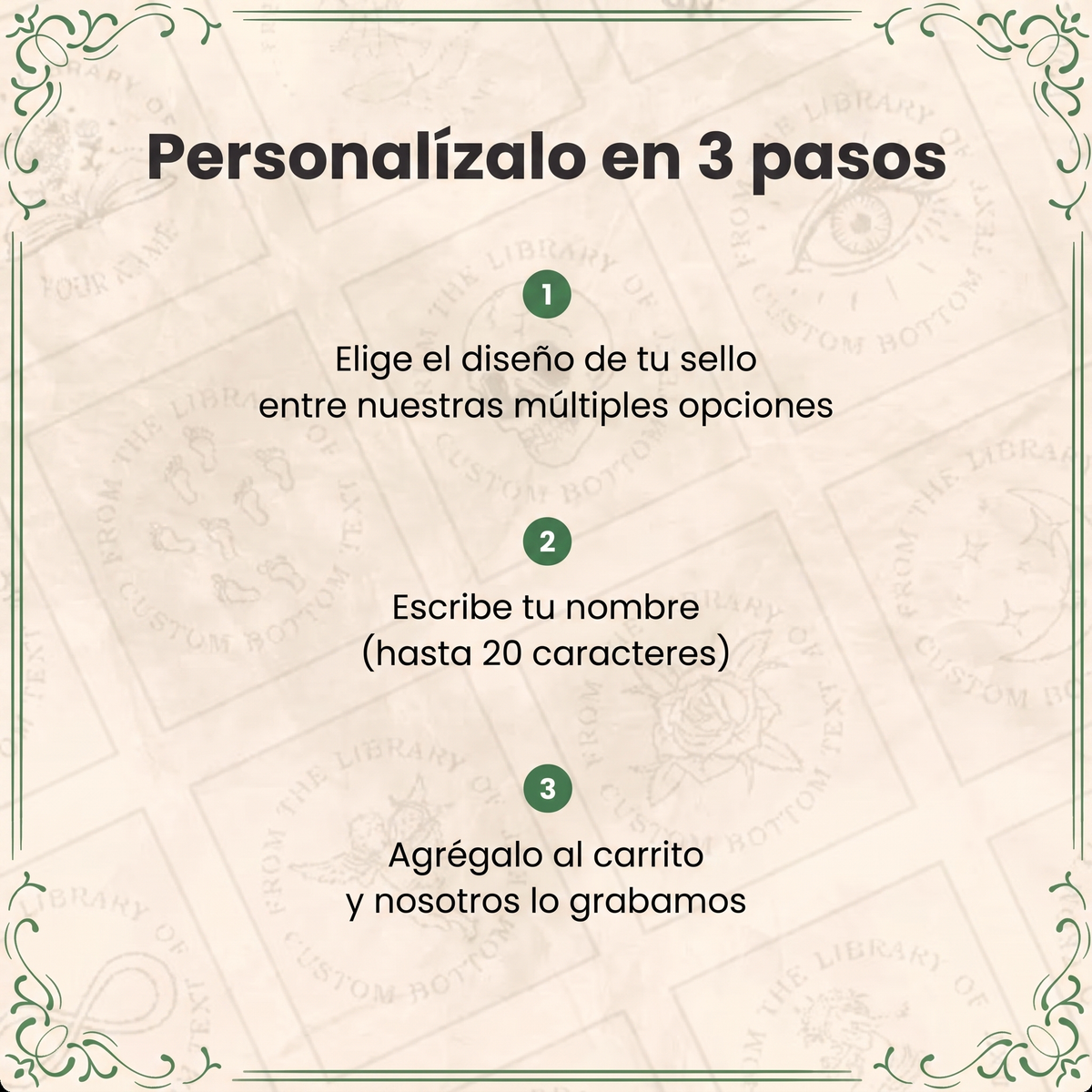 Readmark — Sello Personalizado para Libros